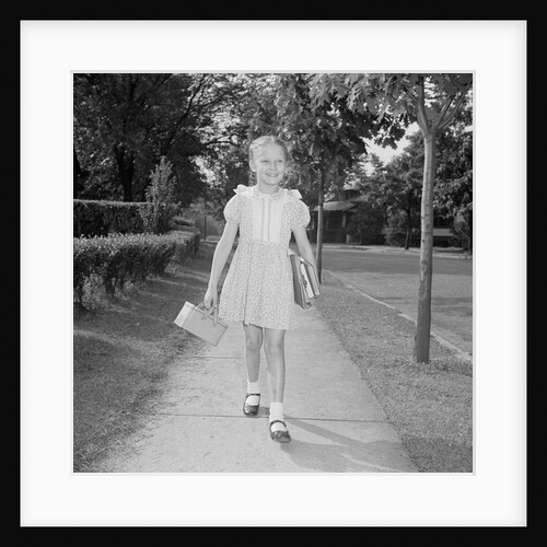 Schoolgirl Audrey Mack by Anonymous