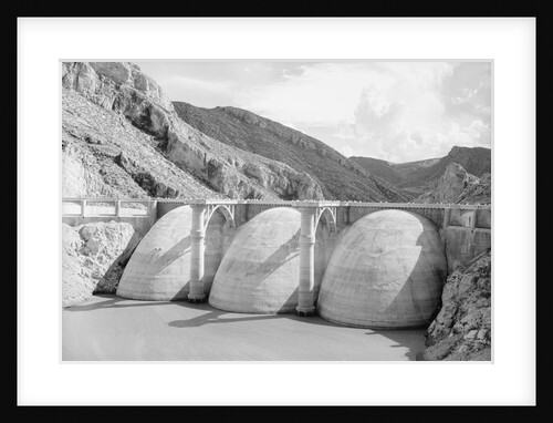 Aerial View of the Coolidge Dam by Anonymous