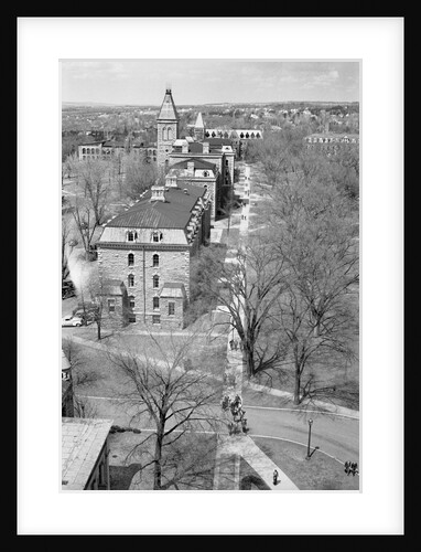 Aerial View of Cornell University Site and Morril Hall by Anonymous