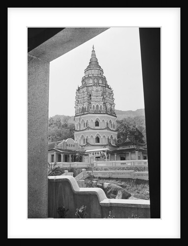 Column View out to Monastery of Penang by Anonymous