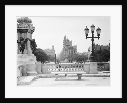 View of the Avenida de Mayo in Buenos Aires by Anonymous
