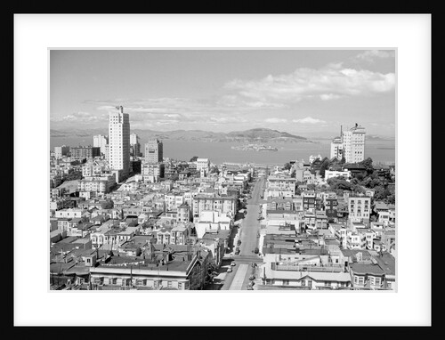 Aerial View of Nob Hill by Anonymous