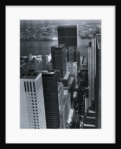 Aerial View of East New York by Anonymous