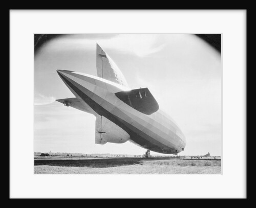 View of The Graf Zeppelin by Anonymous