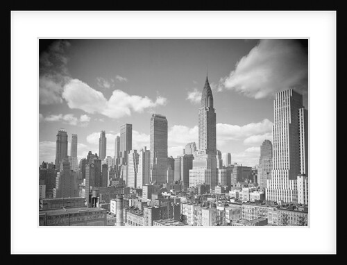 View of New York City Architecture by Anonymous