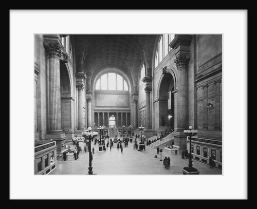 Interior of Pennsylvania Station by Anonymous