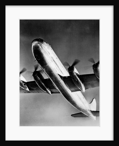 View of Large Airplane in Flight by Anonymous