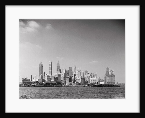 Manhattan Across River by Anonymous