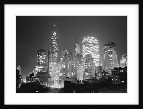Illuminated Buildings by Anonymous
