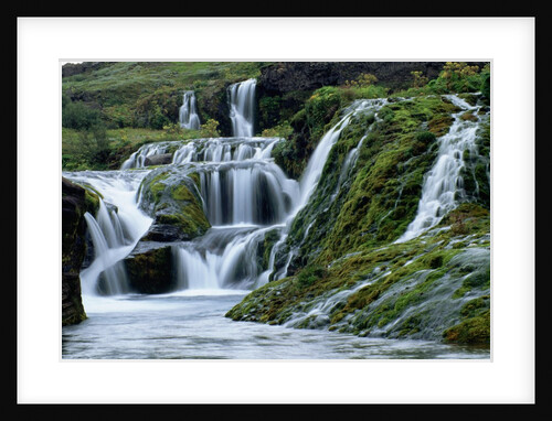Waterfalls at Gjainfossar by Anonymous
