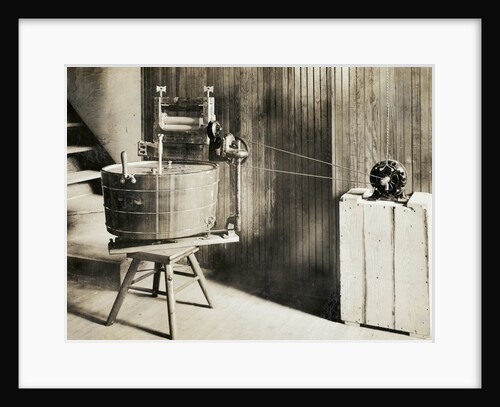 Motor-Driven Washing Machine and Wringer by Anonymous