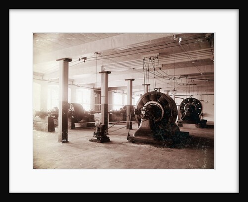 Electric Generator Station by Anonymous