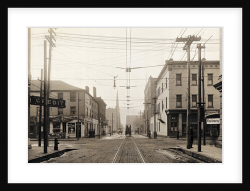 Southern Cambria Railway Tracks Through Johnstown by Anonymous