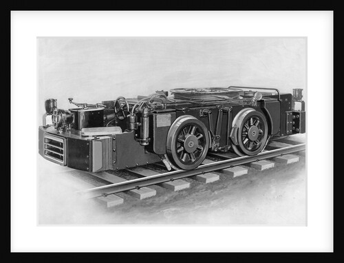 Mine Locomotive Truck by Anonymous