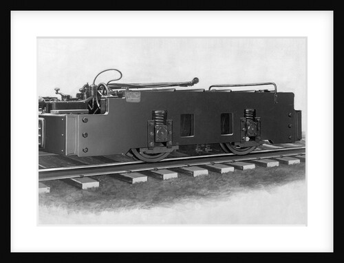 Mine Locomotive Truck by Anonymous