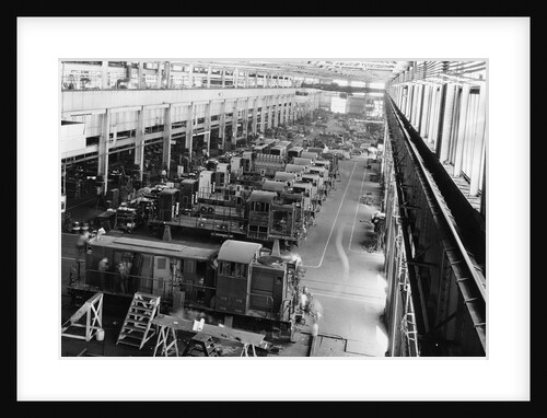 Locomotive Assembly Factory by Anonymous