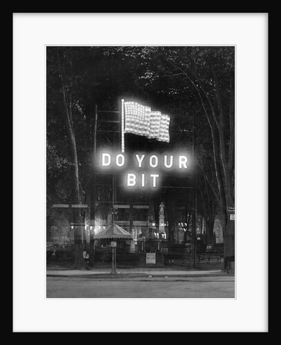 Do Your Bit Sign by Anonymous