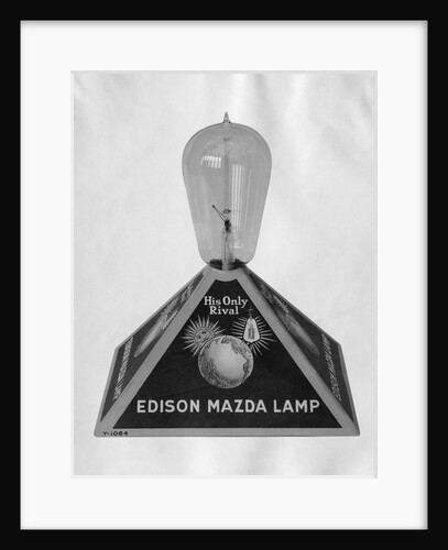 Edison Mazda Lamp by Anonymous