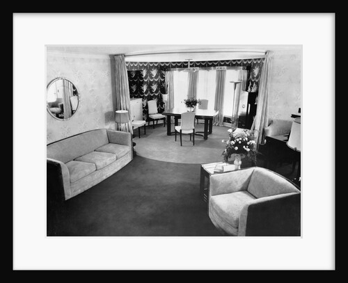 Dining Room of "New American" Home by Anonymous