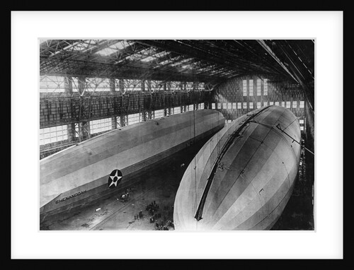 Airship Hangar by Anonymous
