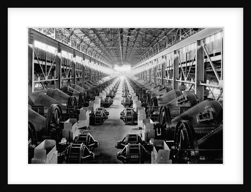 Interior of a Regrinding Plant by Anonymous