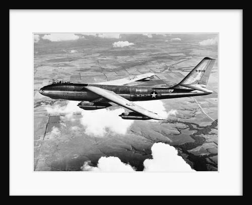 B-47 Boeing Stratojet in Flight by Anonymous
