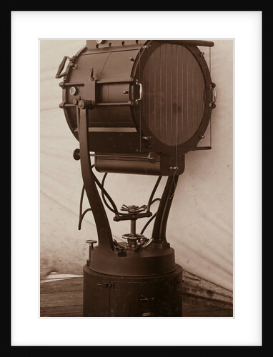 24" Projector with Shade on Front by Anonymous