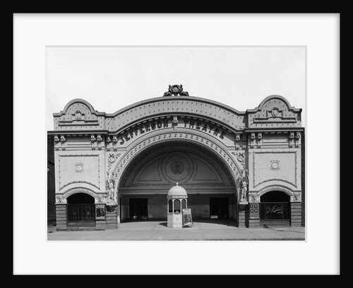 Facade of the Jefferson Theater by Anonymous
