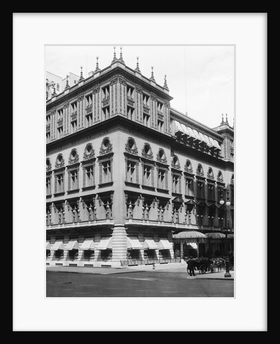 Exterior of Delmonico's Hotel by Anonymous