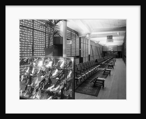 Interior of a Shoe Store by Anonymous