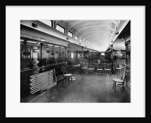 Social Hall on a Streamship by Anonymous