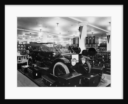 Automobile Department in a Store by Anonymous
