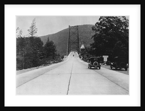 Approaching the Bear Mountain Bridge by Anonymous