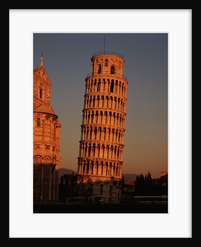 Exterior of the Leaning Tower of Pisa by Anonymous