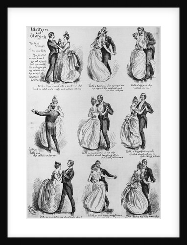 Demonstration of the Waltz Illustration by Anonymous