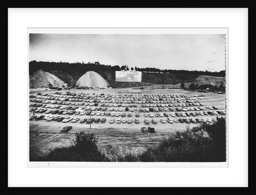 Scandinavia's First Drive In Movie Theater by Anonymous