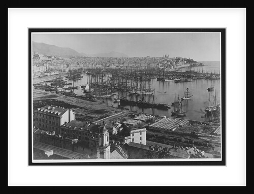 Genoa Harbor by Anonymous