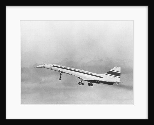 First Flight of the Concorde by Anonymous