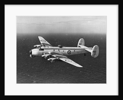 Avro Shackleton Patrolling Coastal Waters by Anonymous