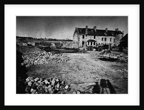 A Farmhouse in Drancy by Anonymous