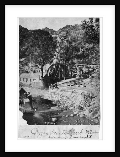 Gold Mine in New Zealand by Anonymous