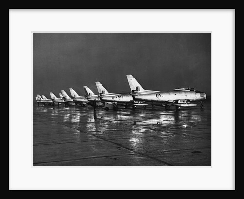 North American F-86 Sabres by Anonymous