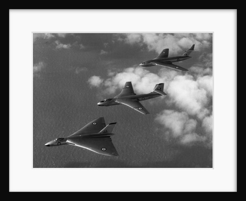Britain's "V-Bomber" Trio Flying in Formation by Anonymous
