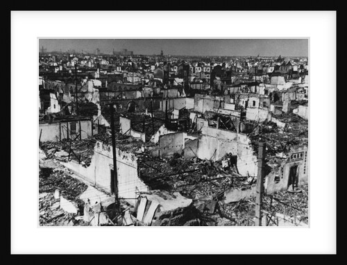 War-Damaged Shanghai by Anonymous