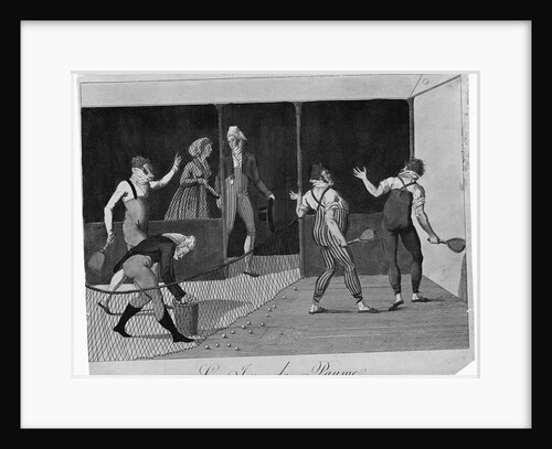 Le Jeu de Paume Illustration by Anonymous