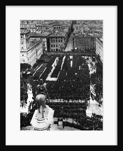 Fascist Celebration in Rome by Anonymous