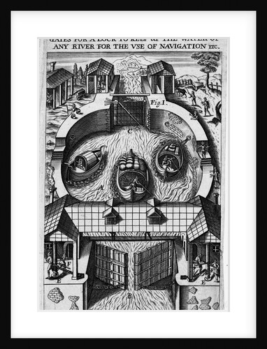 Gates for a Lock To Keep Up the Water of Any River for the Use of Navigation Etc. by Anonymous