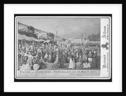 Women Communards in Concentration Camp at Versailles, 1871 by Anonymous