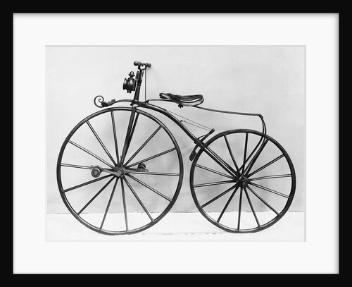 A Bone Shaker Bicycle by Anonymous