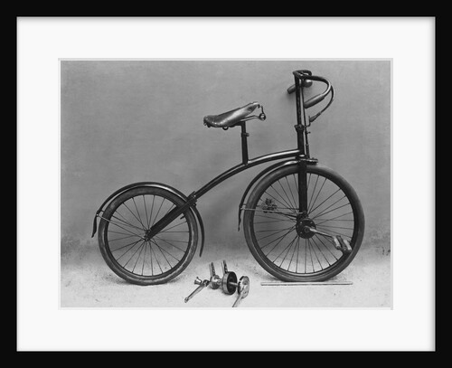An Early Bicycle by Anonymous